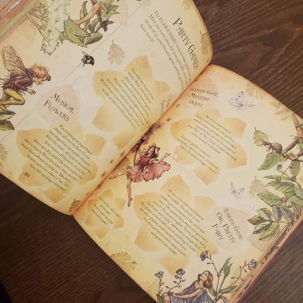 The Girls' Book of Flower Fairies by Barker, Cicely‎ Mary - Fairycore